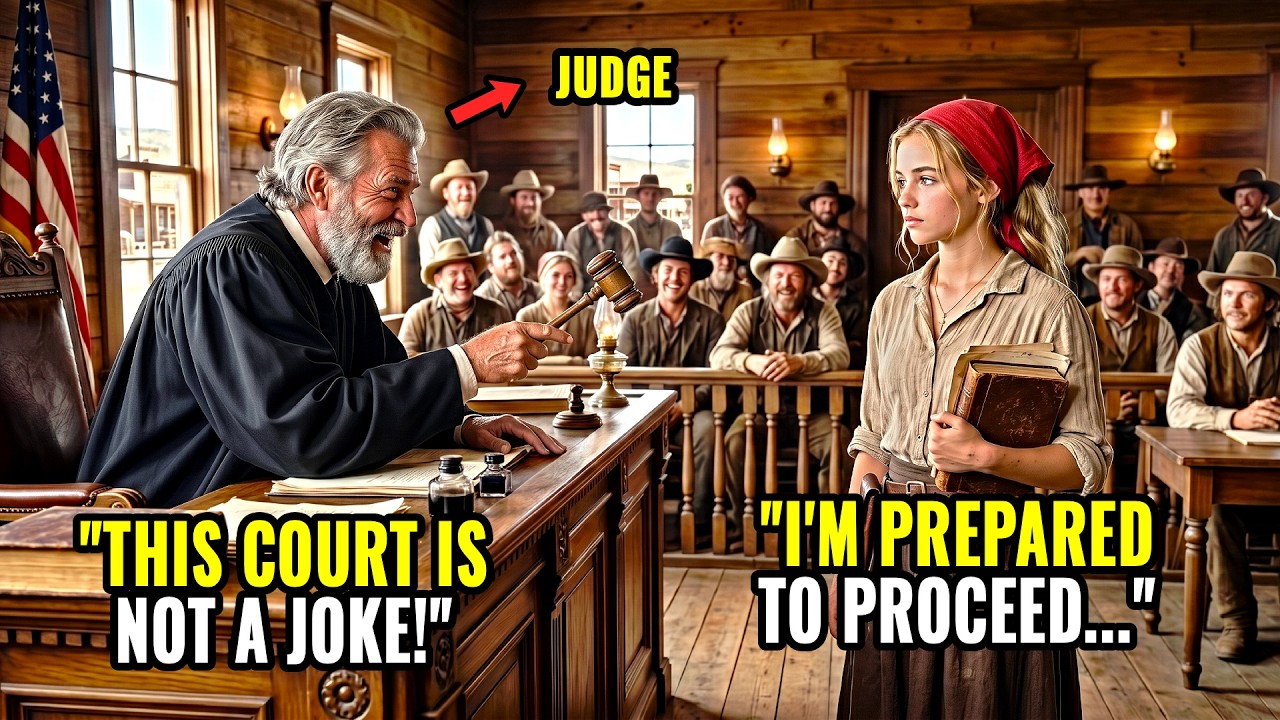 “Win This Case, I’ll Resign As Judge,” He Sneered — Widow’s Daughter Did and Stunned the Frontier