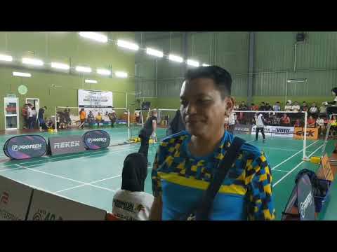 Badminton SBA Tournament Final Women's Double SemiPro - Zarieni / Batrisya Vs Areesya / Asma Husna