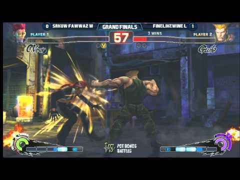 SeattleVersus PB Battles January (AE2012) Grand Finals - FineLikeWine vs Fawwaz