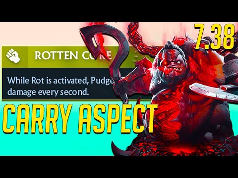 PUDGE IS CARRY NOW - 7.38 New Pudge