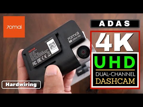 70MAI A800S: DUAL-VISION 4K DASH CAM - FRONT AND REAR