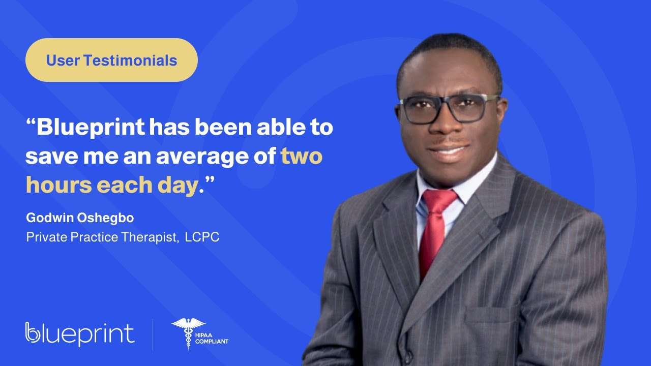 The Therapist’s Toolkit: Godwin's Experience with Blueprint AI Notetaker