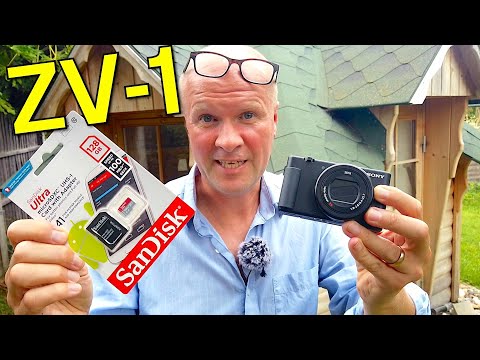 SONY ZV-1BDI Skaitmeninis fotoaparatas video