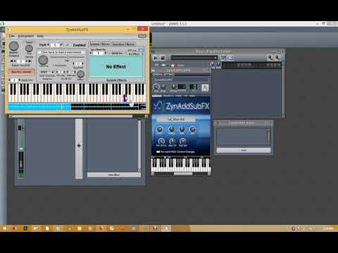 Lmms Building 21th TUTO How to use Zynaddsubfx in lmms