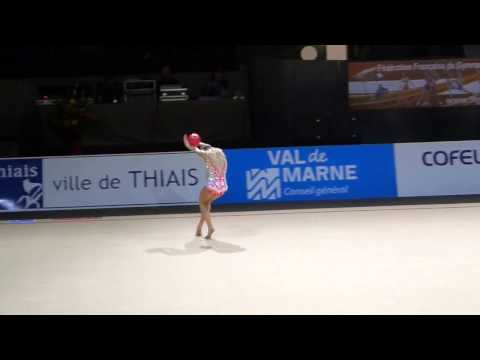 Patricia BEZZOUBENKO (CAN) Ball Thiais 2014 Finale