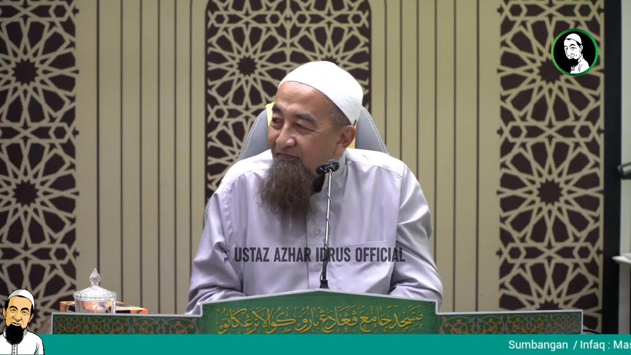 🔴 LiveUAI 16/02/2026 Kuliah Maghrib Agama Ustaz Azhar Idrus | Masjid Jamek Pengadang Baru, K. Trganu