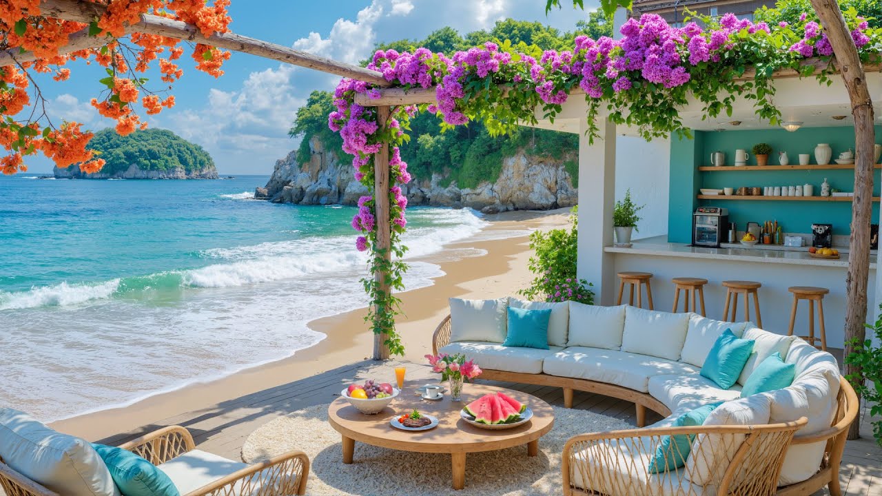 Fresh Summer Beachside Jazz Café