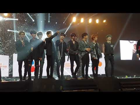 [KCON 2018 THAILAND] Ending stage - Stray Kids,Kang Daniel, Wanna One, Monsta X,Golden child
