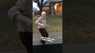Her grandpa has a special way of saying goodbye ❤️