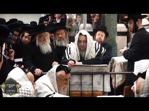 Satmar Rebbe R' Aharon Doing Hatoras Nedorim Erev Rosh Hashana 5784