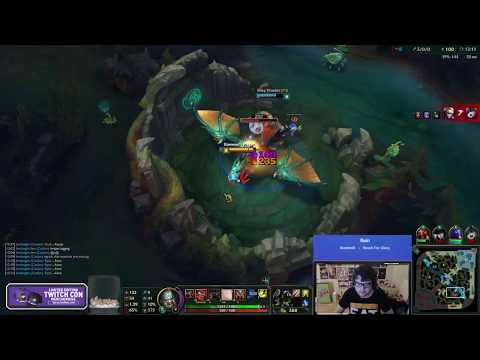Dyrus as Tryndamere vs Fiora top patch 7.20 NA Ranked