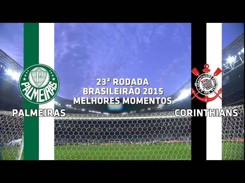 Melhores Momentos - Palmeiras 3 x 3 Corinthians - Brasileirão - 06/09/2015