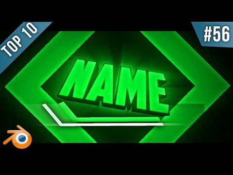 TOP 10 BEST Blender 2D Intro Templates #56 + FREE Download