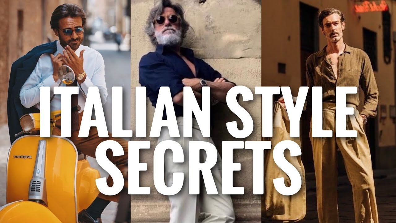 Dress Like the Most Stylish Men in The World | Italian Style Secrets