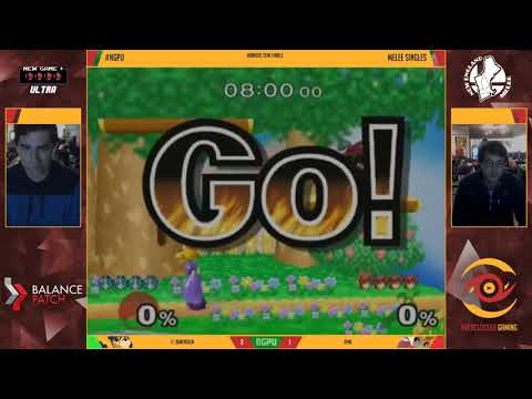 NGPU 51 SSBM - Dimension (Marth) vs. rime (Peach) - Melee WF