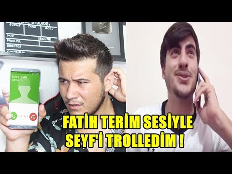 QUARESMA SEYF 'İ FATİH TERİM SESİYLE TROLLEDİM !