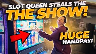 Slot Queen’s HUGE JACKPOT! 💰 Goldfish Handpay Win!