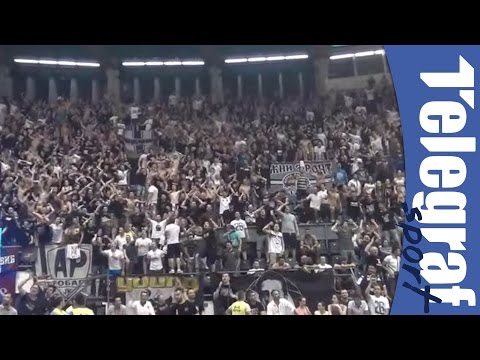 Pesma Grobara na Derbiju - Partizan - Crvena zvezda 92:82
