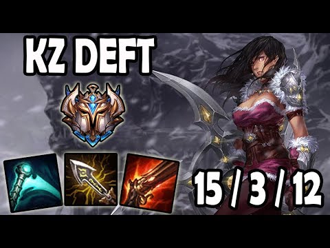KZ Deft Sivir vs Ezreal [ ADC ] Lol Challenger Korea