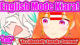 Kiara Starts Speaking German Instead Of English When She Tries To Start The Stream With Ceci