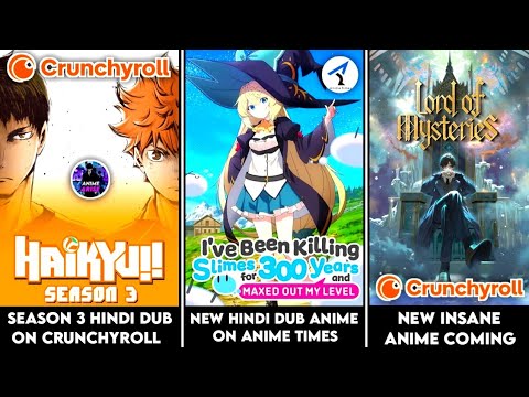 Haikyuu Season 3 Hindi Dub Release Date | New Hindi Anime on Anime Times | Lord Of Mysteries Date