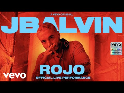 J Balvin - Rojo (Official Live Performance | Vevo)