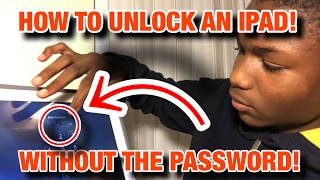How to unlock an iPad Without the Passcode or ITunes!!!! WORKING! (2019)