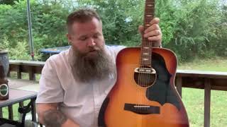 Video thumbnail for Vlog #2  * 1977 Yamaha FG336SB Japan Guitar & Guild DeArmond * Tone Boss * Soundhole Pickup Review by Gerald / Singer / Songwriter