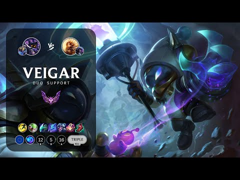 Veigar Support vs Leona - EUW Master Patch 13.18