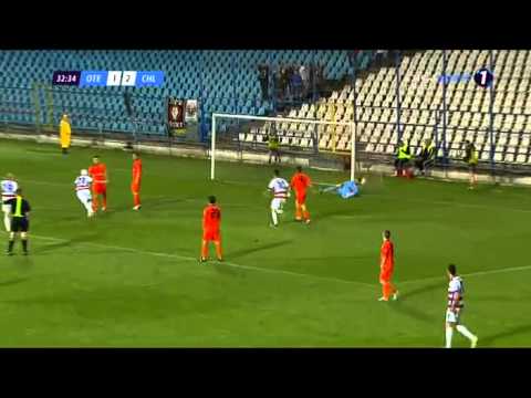 Astafei moments and goal. Oţelul Galaţi - Piatra N