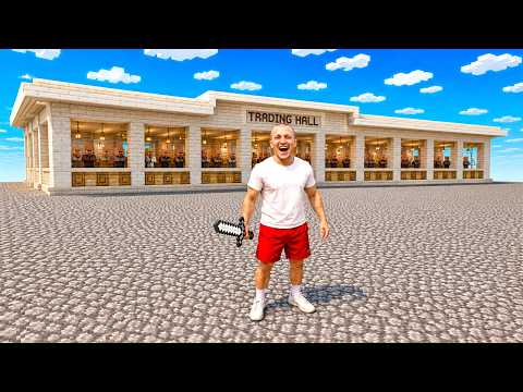 НАПРАВИХ TRADING HALL НА ОСТРОВА  | MINECRAFT SKYBLOCK ЕП. 10