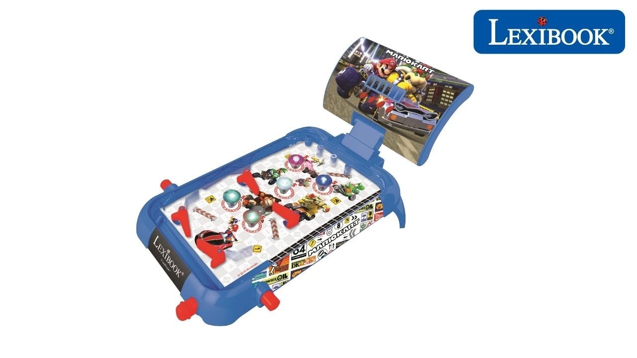 Lexibook Elektronischer Flipper Mario Kart
