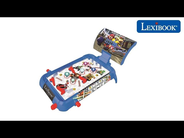 Video teaser per Flipper Électronique Mario Kart – Nintendo Mario Kart Electronic Pinball – JG610NI Lexibook