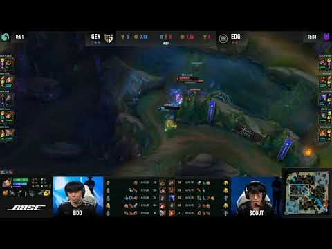 EDG JieJie First Blood Gank