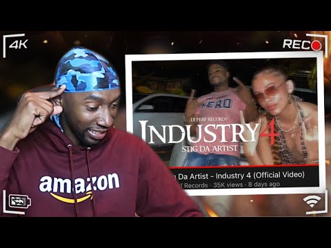 Jamaican Reacts to Belize 🇧🇿 Music! Stig Da Artist - Industry 4