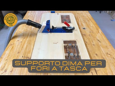 HOW TO BUILD A POCKET HOLE JIG SUPPORT mod. XK-2