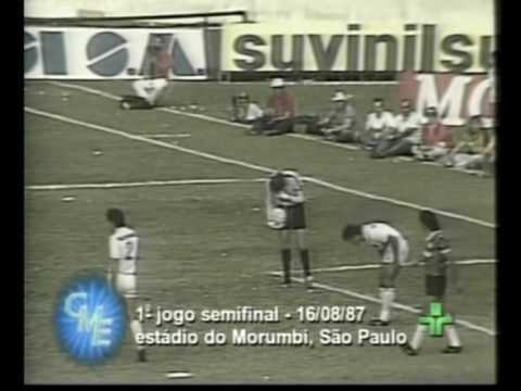 CORINTHIANS 5X1 SANTOS 16/08/1987