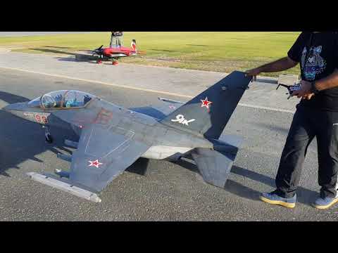 Jet Legend YAK 130 1:4 scale 3M with JetCat 160 twin engine