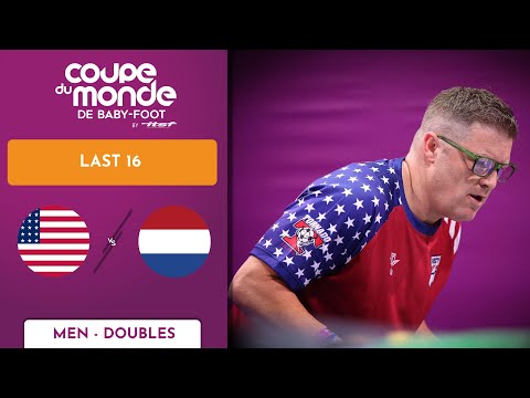 2022 ITSF World Cup - Men Doubles Last 16 - T. SPREDEMAN - T. RUE 🇺🇲 vs E. STARREN - H. HABETS 🇳🇱