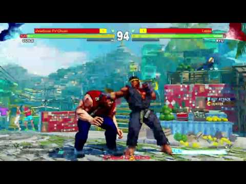 SCG 2016 Top 8 ViewSonic FV Chuan(Guile) vs Leslie(Ryu)