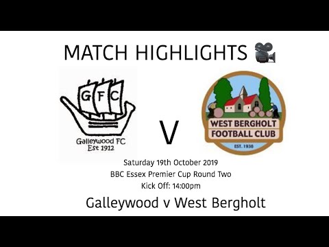 MATCH HIGHLIGHTS 🎥| Galleywood 0-1 West Bergholt - BBC Essex Premier Cup Round Two