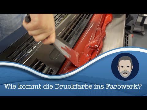 04_Offsetdruck: Wie kommen Farbe und Feuchtmittel ins Druckwerk?