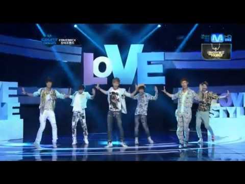 120614 Mnet M!Countdown - Boyfriend - One Day + Love Style (Comeback stage)