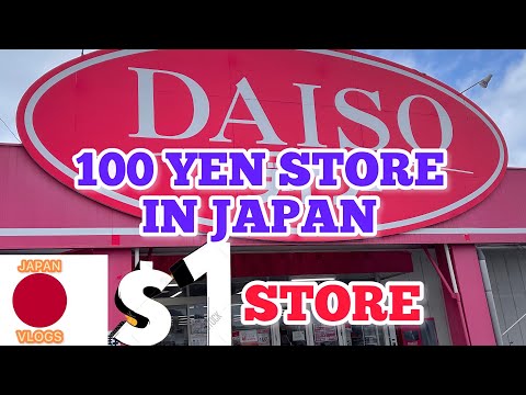 One dollar shop in japan Daiso 100 yen shop quicktour