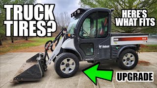 Truck Tires on a Bobcat Toolcat 5600: Fit Guide & Performance Test