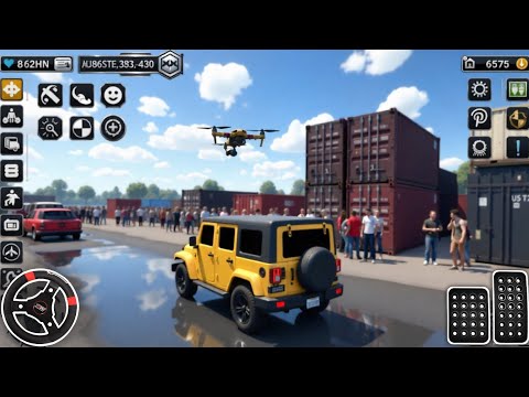 Prado Jeep 4x4 Highway Driving – City SUV Drift Simulator – Android Gameplay