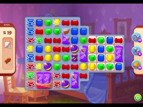 HomeScapes Level 9705 no boosters (9755 for other countries)