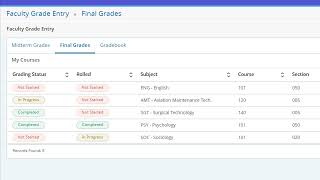 Canvas Final Grade Submission
