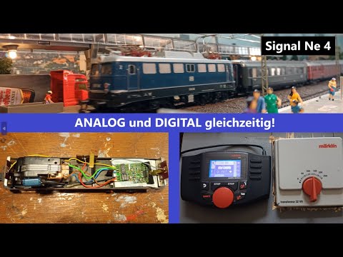 How I run Märklin analog and digital trains simultaneously! Conversion report for Märklin 3039