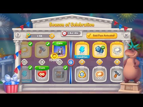 @Fishdom Win Strikes Level 11515 - 11517. Season of Celebration Level 15 🔓. Get New Accessory.